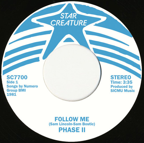 Phase II - Folllow Me / E=MC2 7-Inch