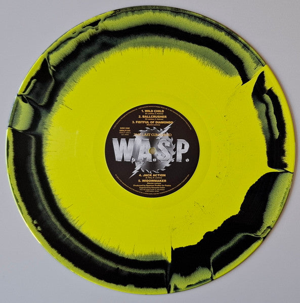 W.A.S.P. - The Last Command LP (Black/Yellow Vinyl)
