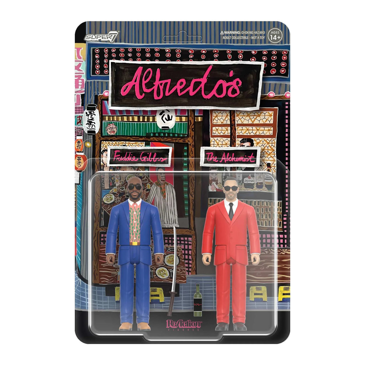ALFREDO ReAction Figures Wave 01 Freddie Gibbs And The Alchemist 2-Pack