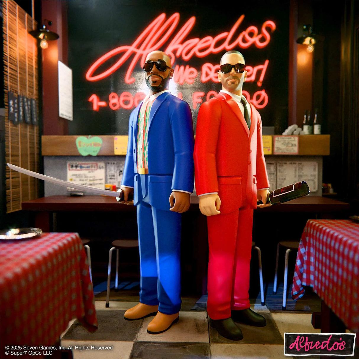 ALFREDO ReAction Figures Wave 01 Freddie Gibbs And The Alchemist 2-Pack