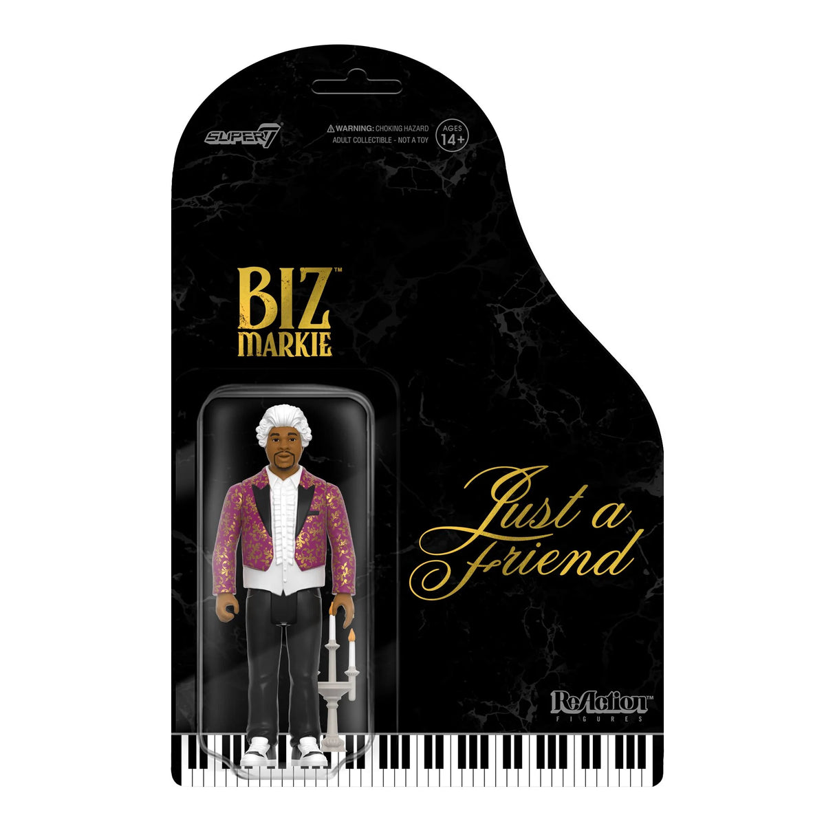 Biz Markie ReAction Figures Wave 2 Biz Markie (Just A Friend)