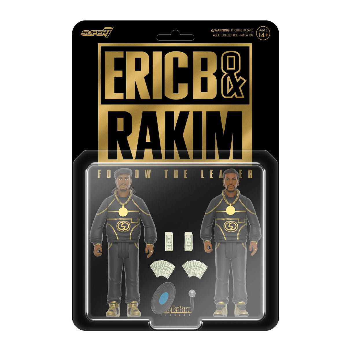 Eric B. & Rakim ReAction Figures Wave 2 Eric B. & Rakim (Follow The Leader)