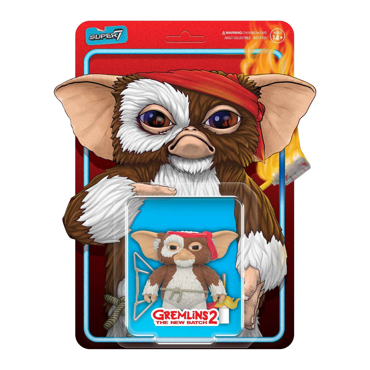 Gremlins ReAction Figures Gizmo (BATTLE READY CHARACTER CARD)