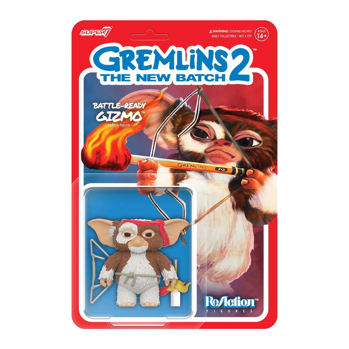Gremlins ReAction Figures Wave 2 Gizmo (Battle Ready)
