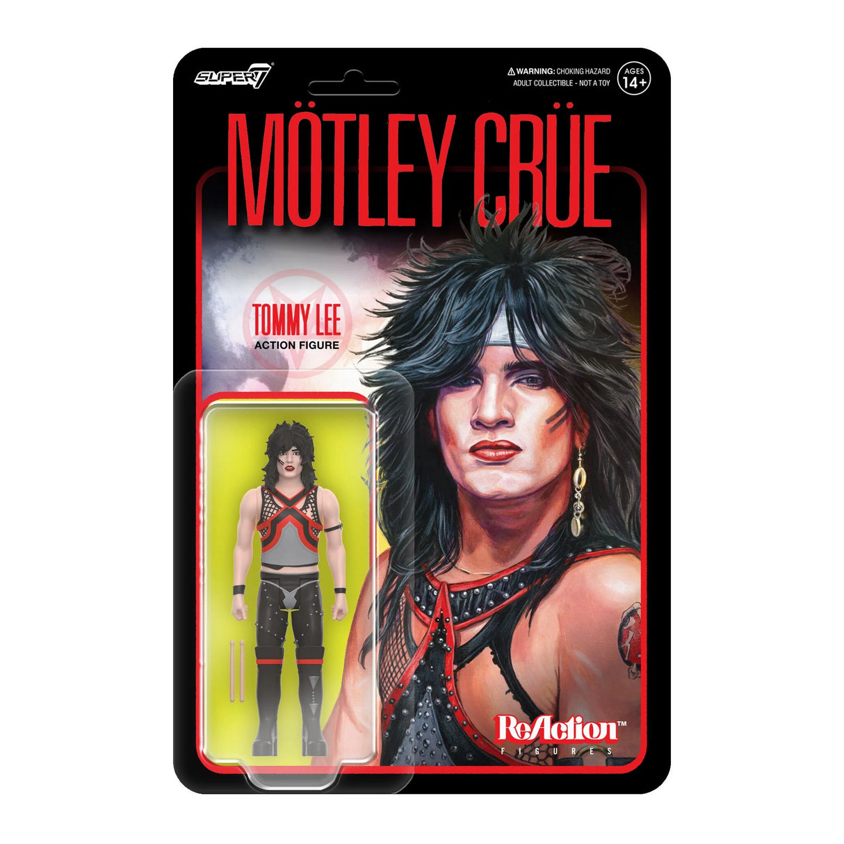 Mötley Crüe ReAction Figures Wave 1 Tommy Lee (Shout At The Devil)