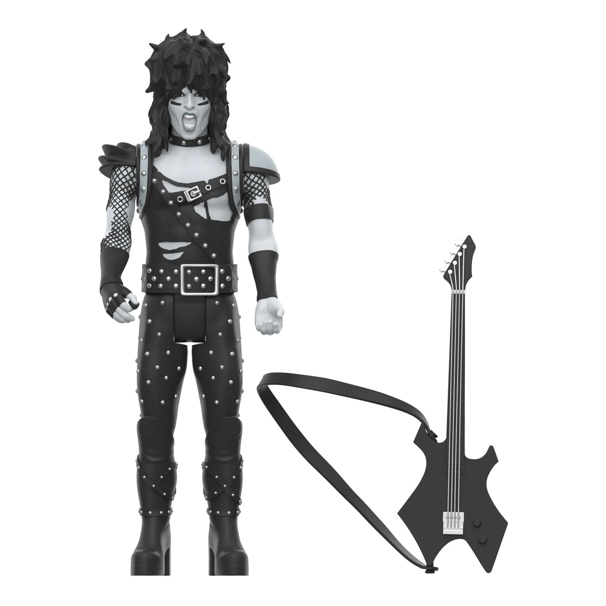 Motley Crue ReAction Figures Wave 2 Nikki Sixx (Shout At The Devil - Black & White)
