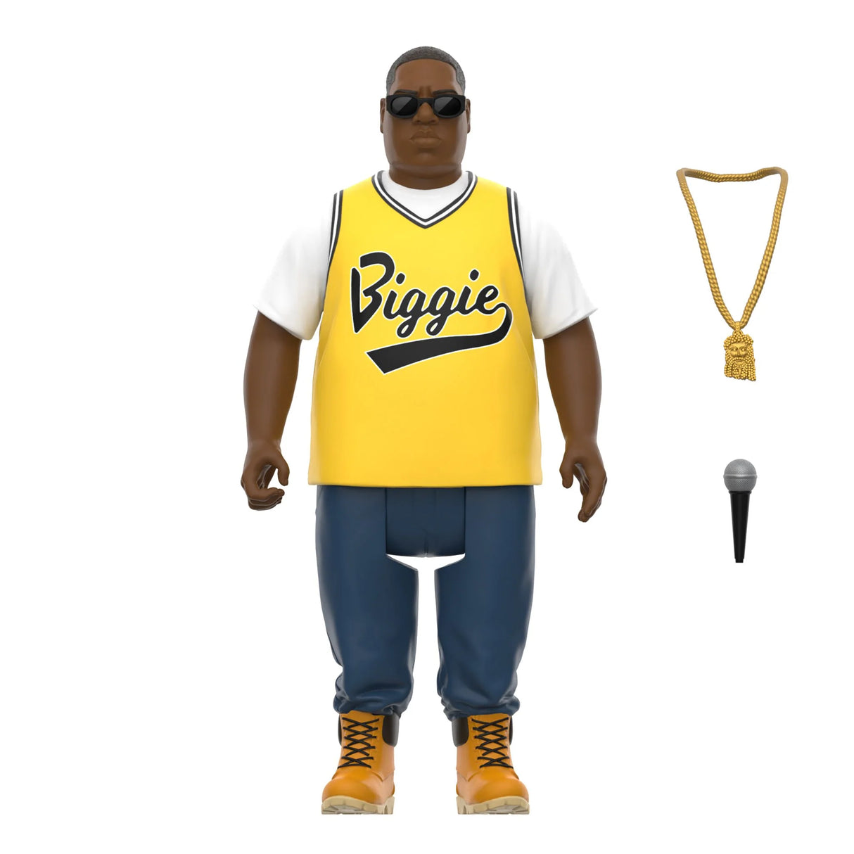 Notorious B.I.G. ReAction Figures Wave 4 Notorious B.I.G. (Yellow Jersey)
