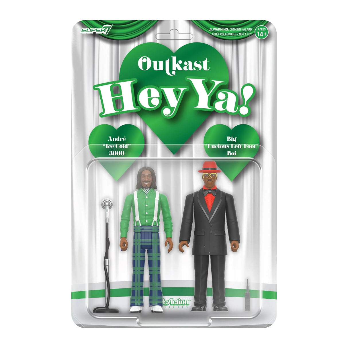 OutKast ReAction Figures Wave 4 OutKast (Hey Ya!)