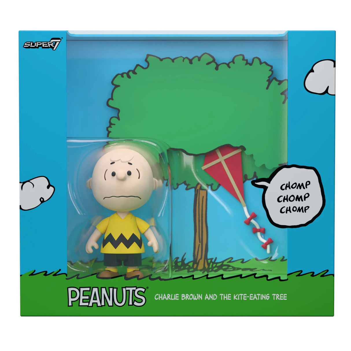 Peanuts ReAction Figures: Charlie Brown And The Kite Eating Tree - DIORAMA BOX