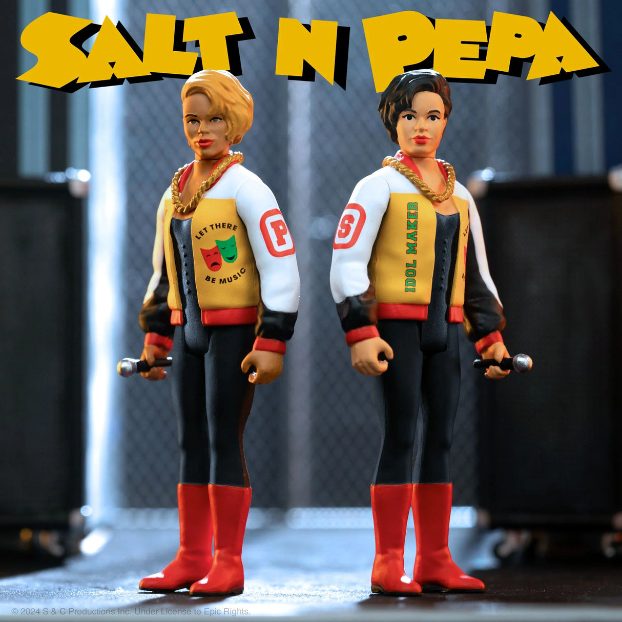 Salt-n-Pepa ReAction Figures Salt-N-Pepa (2-Pack)