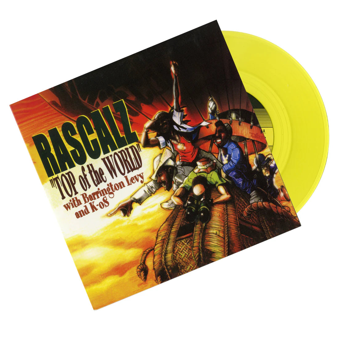 Rascalz - Top Of The World 7-Inch (Yellow Vinyl)