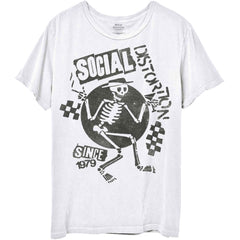 Social Distortion Unisex T-Shirt - Checkerboard