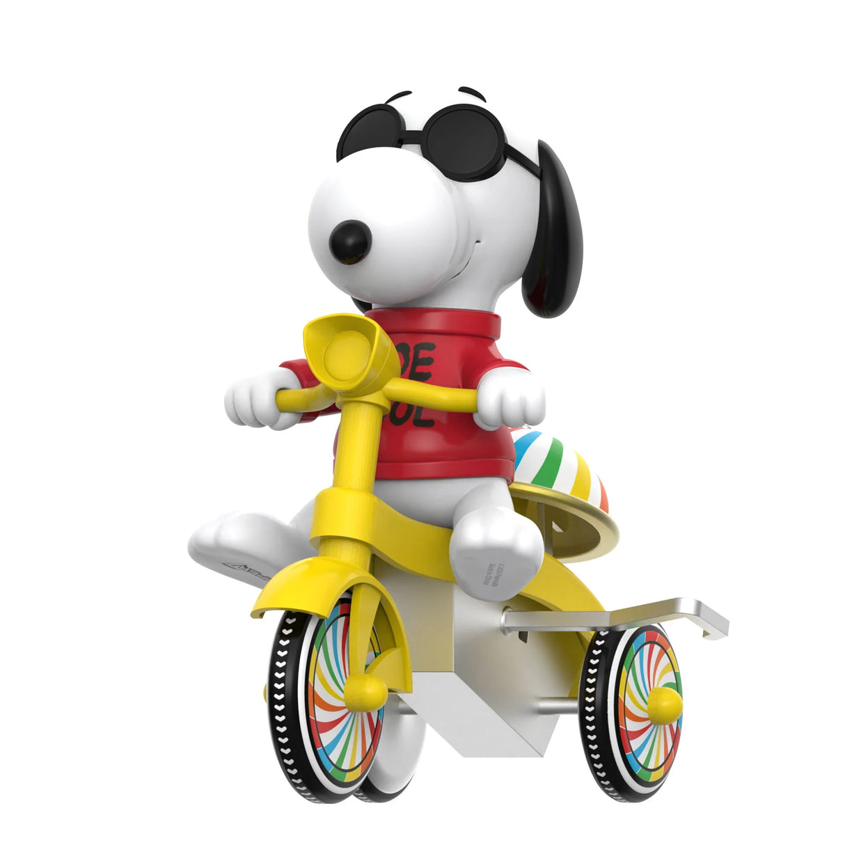 Peanuts Super Cycles Joe Cool (Red w/ Yellow Trike)