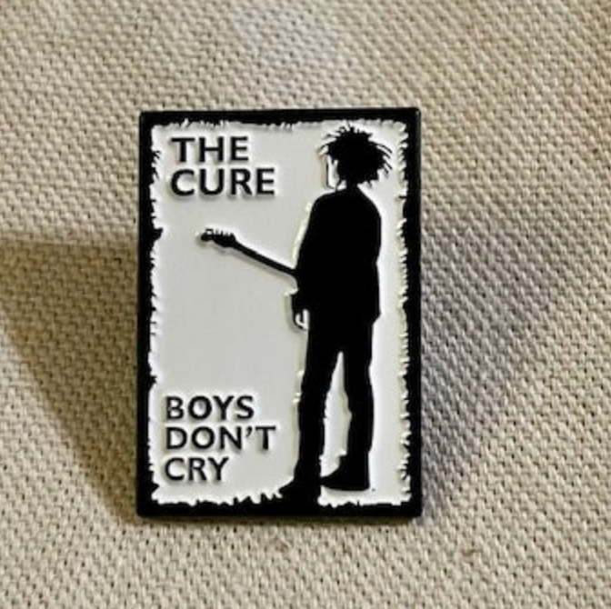 The Cure Boys Don't Cry Pin