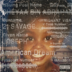 21 Savage - American Dream 2LP (Red Vinyl)
