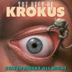 Krokus - Stayed Awake All Night (Best Of) LP (Green/White Marbled Vinyl)