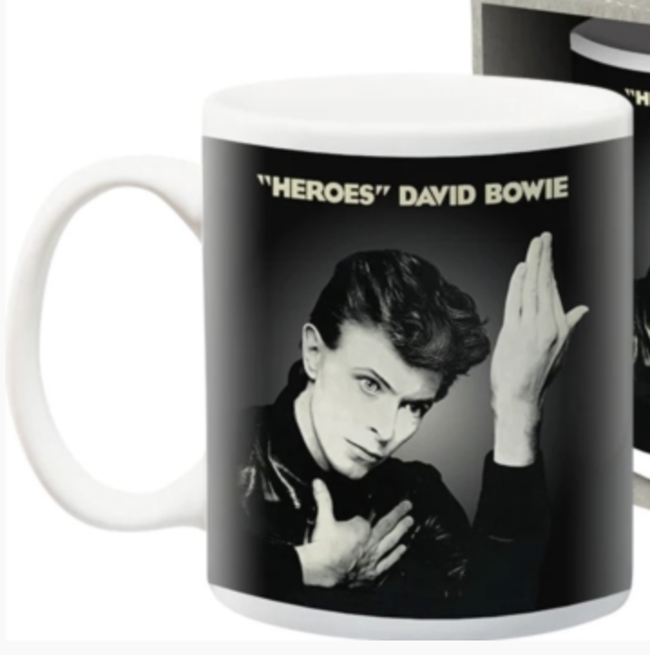 David Bowie Heroes 11Oz Boxed Mug