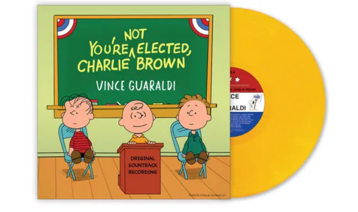 Vince Guaraldi - You're Not Elected, Charlie Brown LP (Yellow Vinyl)