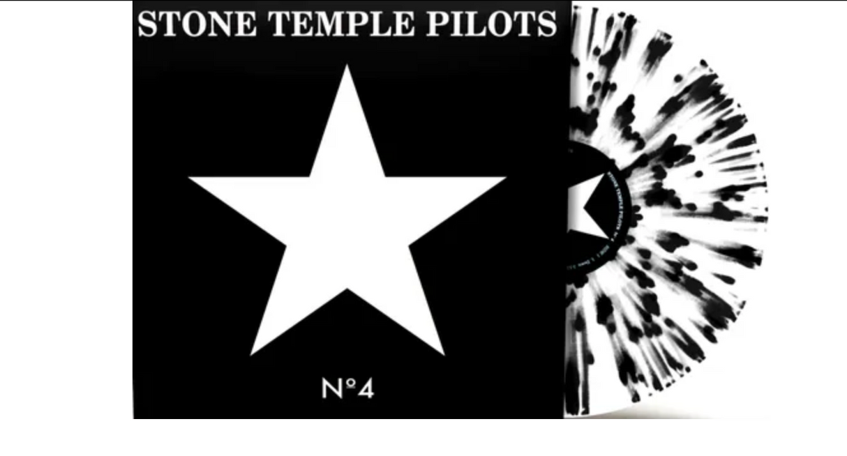 Stone Temple Pilots - No.4 LP (Black/White Splatter Vinyl)