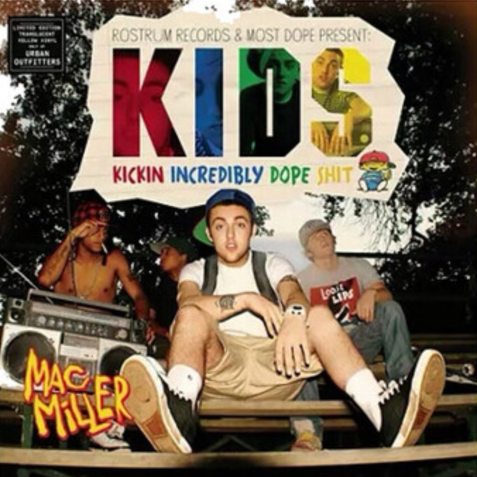Album cover for Mac Miller - K.I.