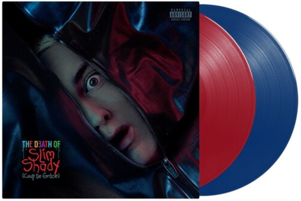 Eminem - The Death Of Slim Shady 2LP (Red/Blue Vinyl)
