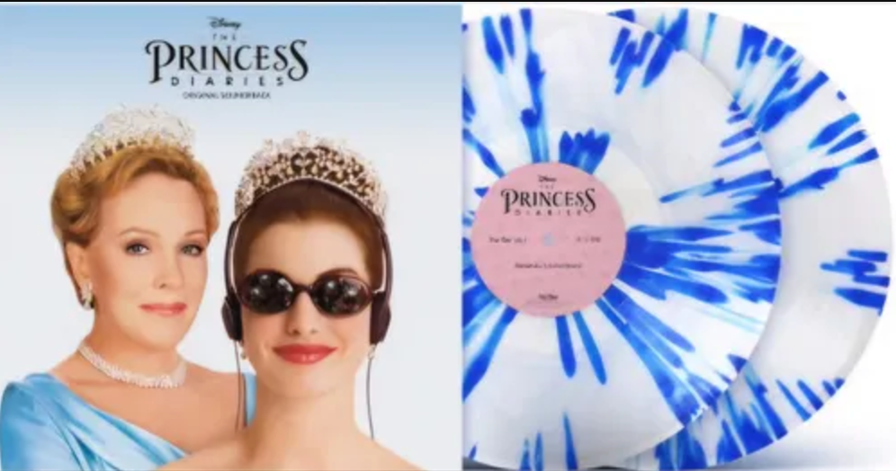 Princess Diaries O.S.T. 2LP (Clear/Blue Splatter Vinyl)