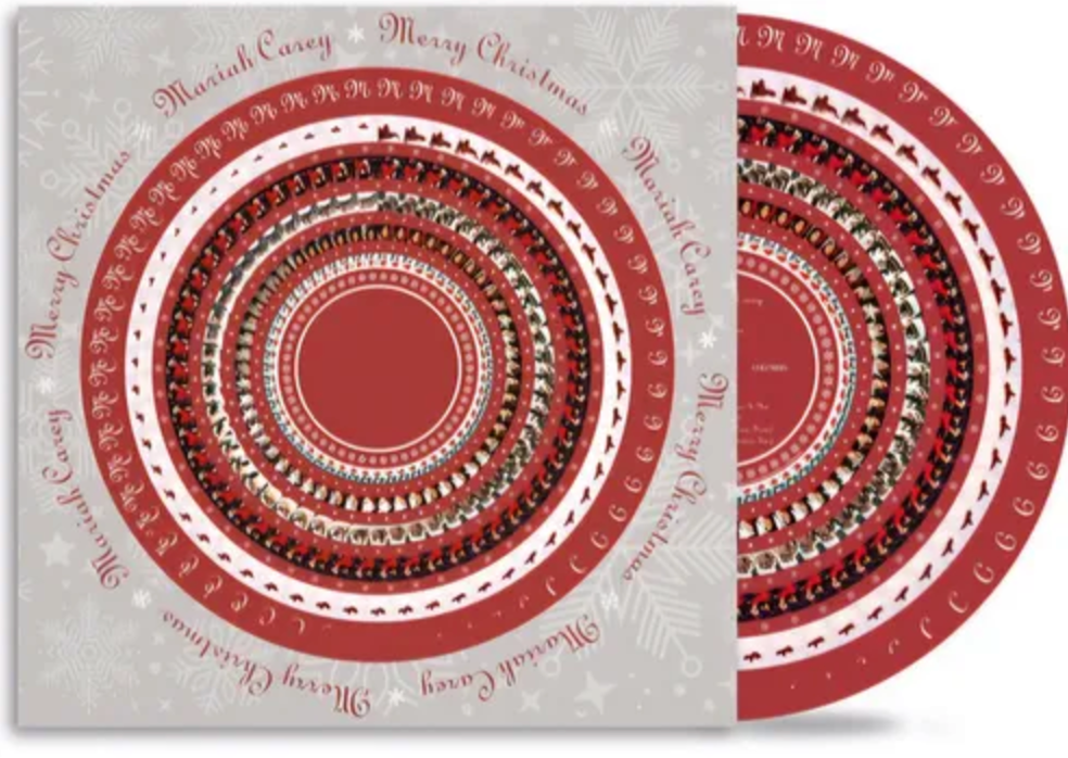 Mariah Carey - Merry Christmas (30th Anniversary) LP (Zoetrope Picture Disc)