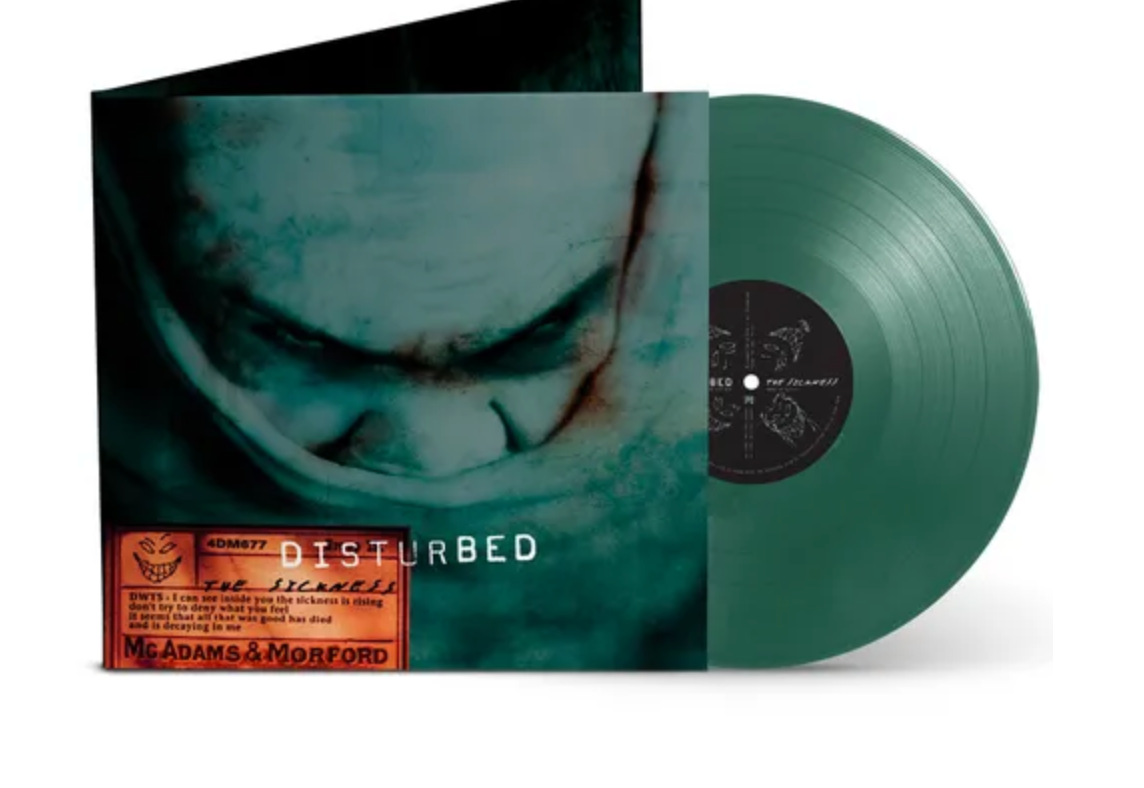 Disturbed - The Sickness (25th Anniversary Edition Green Vinyl)