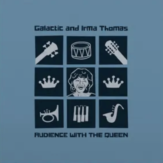Galactic And Irma Thomas - Audience With The Queen LP (Indie Version Clear Smoke Vinyl)
