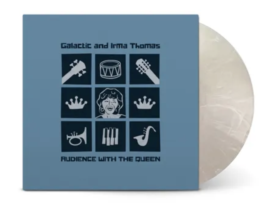 Galactic And Irma Thomas - Audience With The Queen LP (Indie Version Clear Smoke Vinyl)