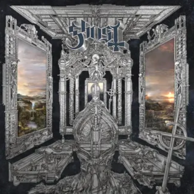 Ghost - Skeleta LP (violet vinyl w/collectible Papa V overlay-indie exclusive)
