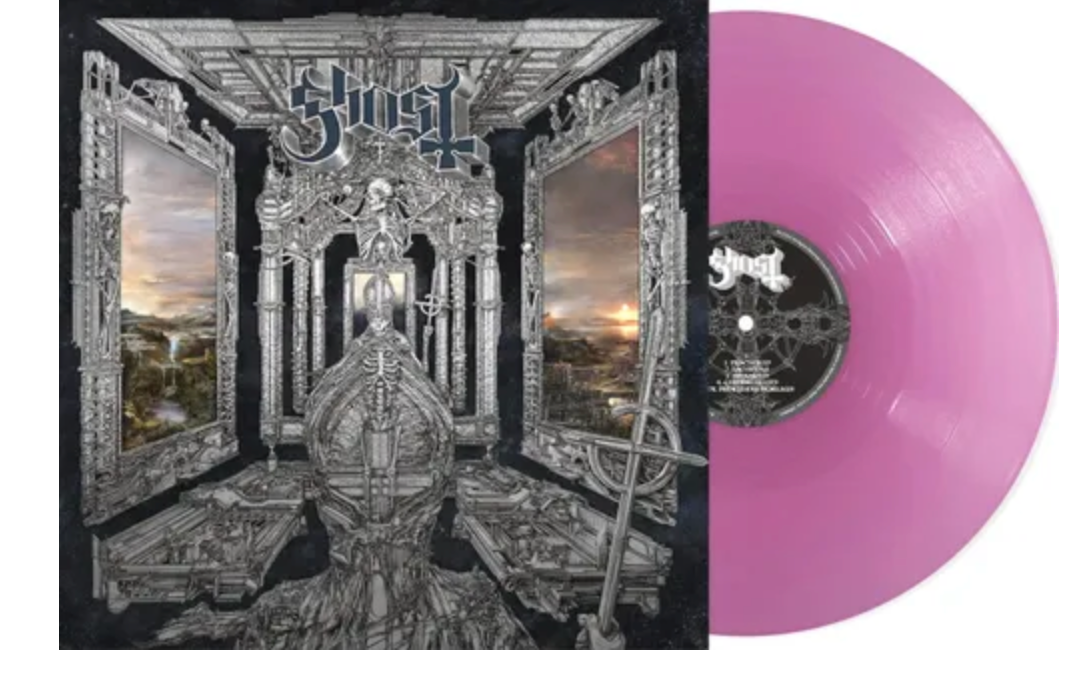 Ghost - Skeleta LP (violet vinyl w/collectible Papa V overlay-indie exclusive)