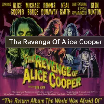 Alice Cooper - The Revenge Of Alice Cooper 2LP