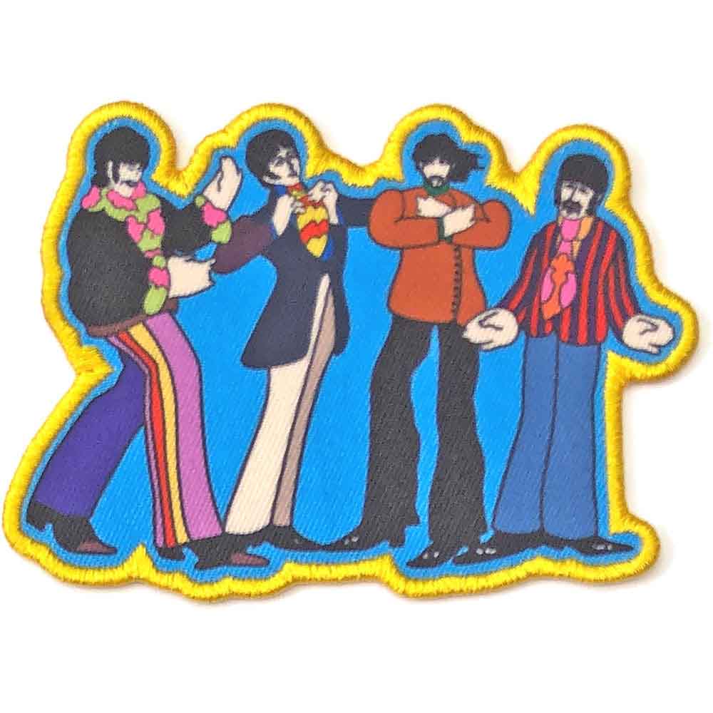 The Beatles Woven Patch - Yellow Submarine Band