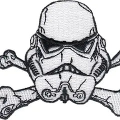 Star Wars - Stormtrooper Helmet and Crossbones Patch