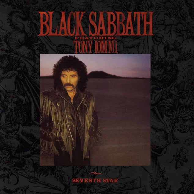 Black Sabbath - Seventh Star LP (Red/Black Splatter)