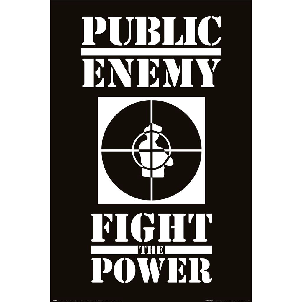 Public Enemy - Fight The Power Poster