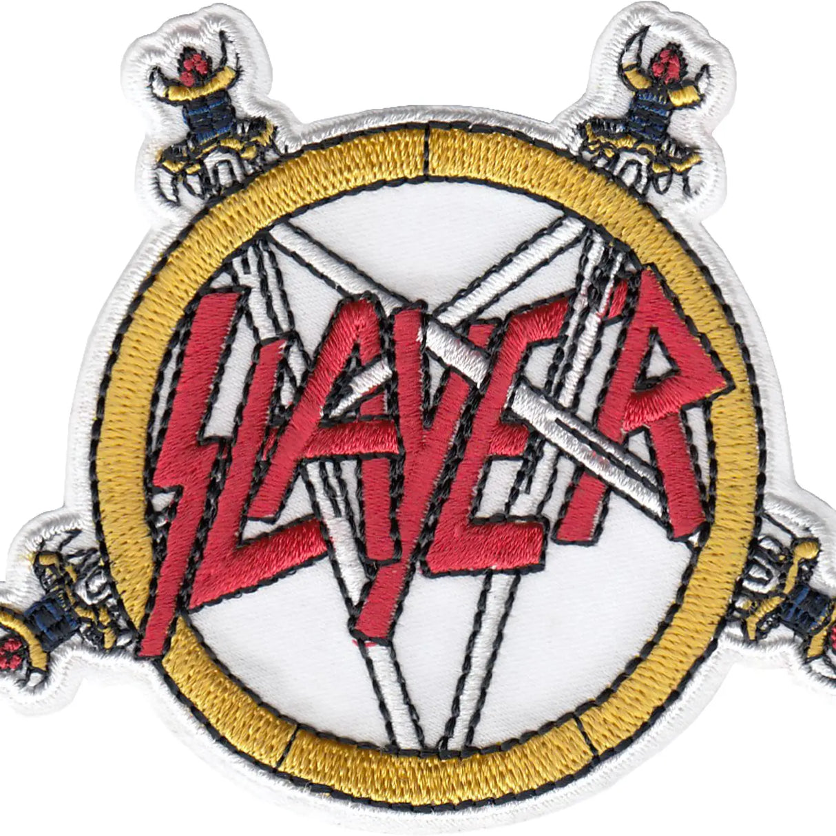 Slayer - Sword Pentagram Logo Patch
