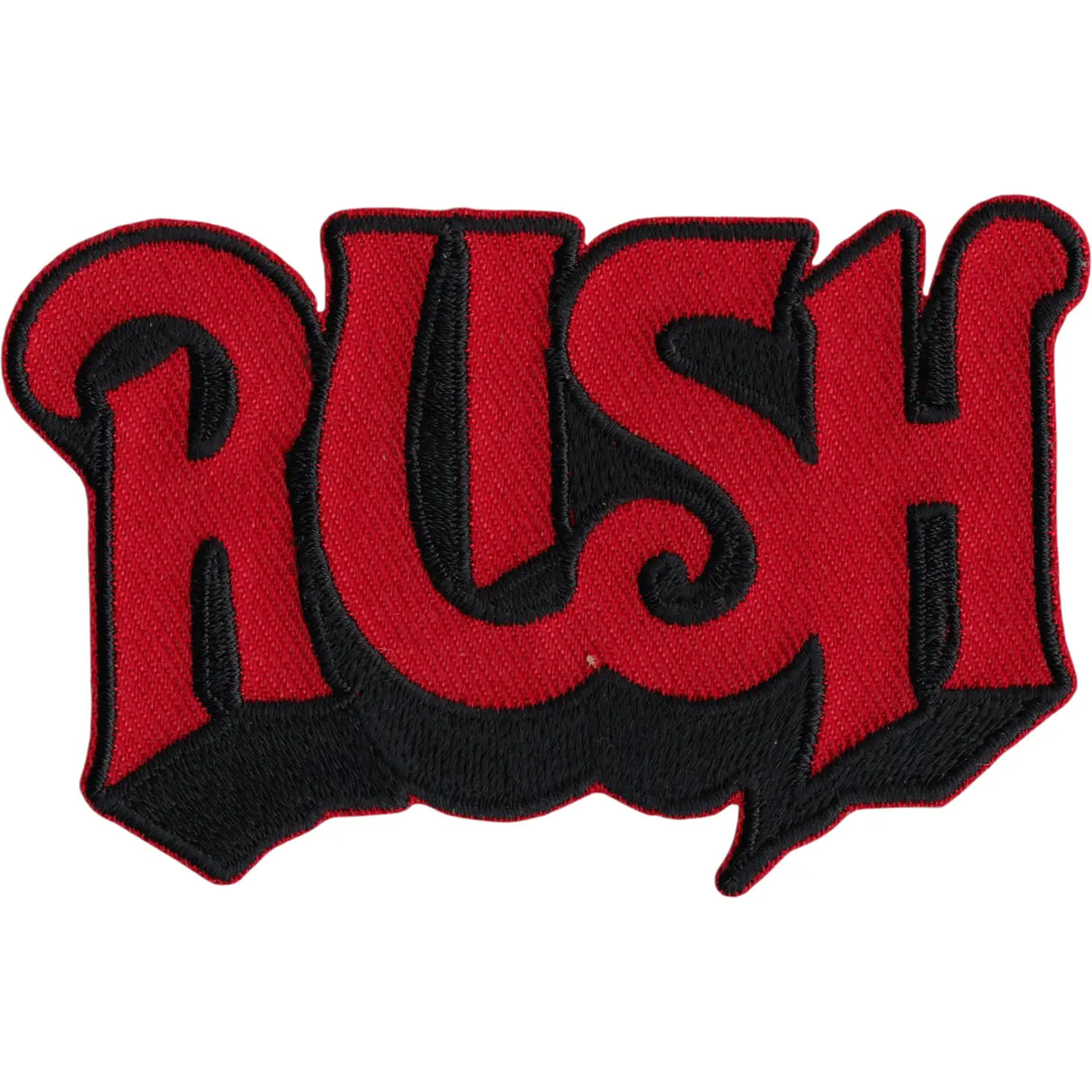 Rush - Red and Black Logo Patch