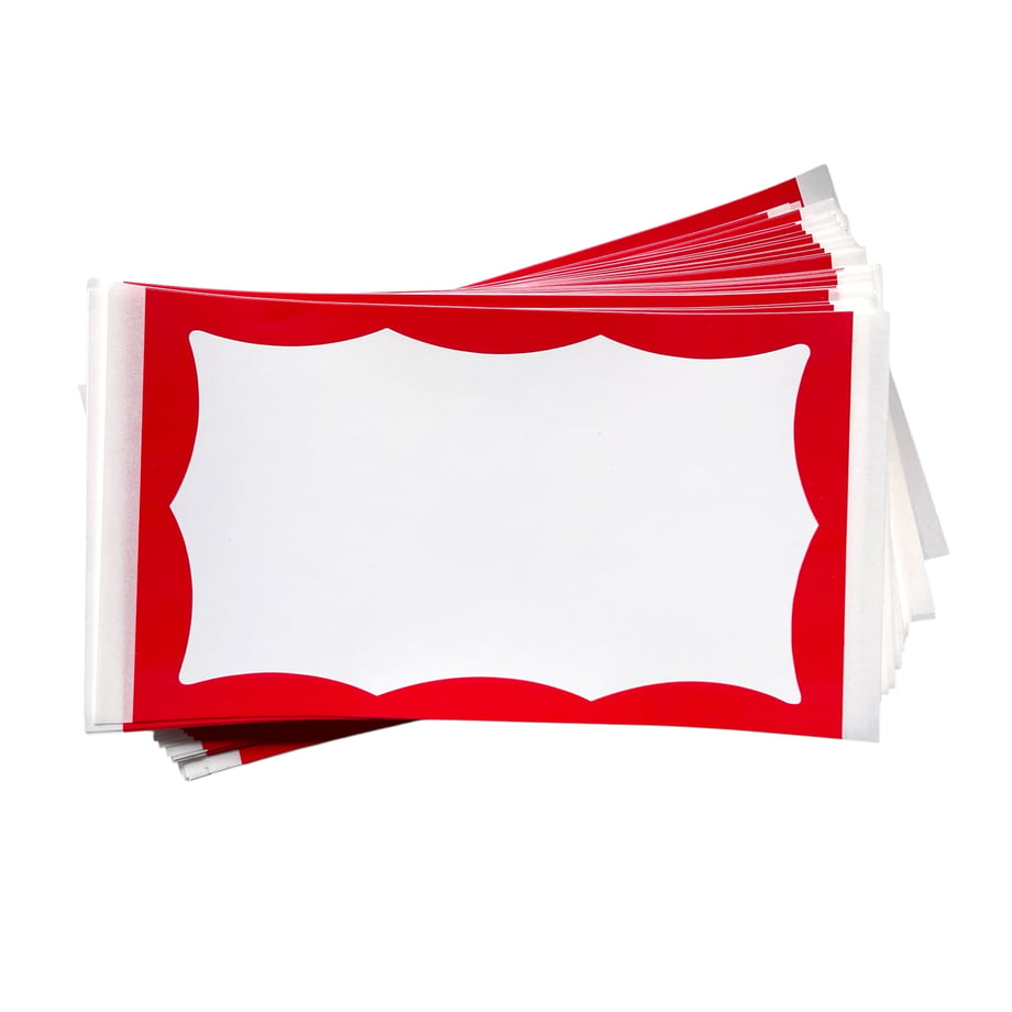 Eggshell Sticker Pack - Red Wavy
