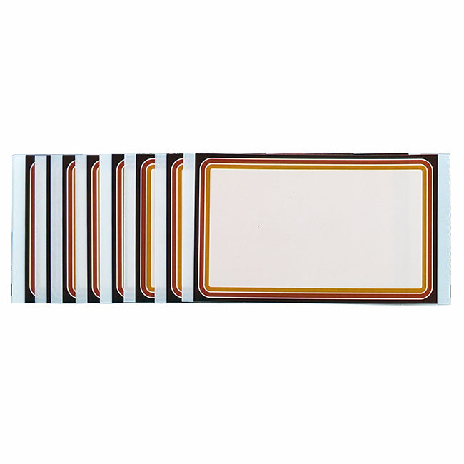 Eggshell Sticker Pack - Groovy Border