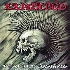 The Exploited - Beat The Bastards LP (Trans Red & Black Splatter)