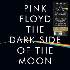 Pink Floyd - The Dark Side Of The Moon: 50th Anniversary 2024 Remaster 2LP (UV Printed Clear Vinyl Collector's Edition)