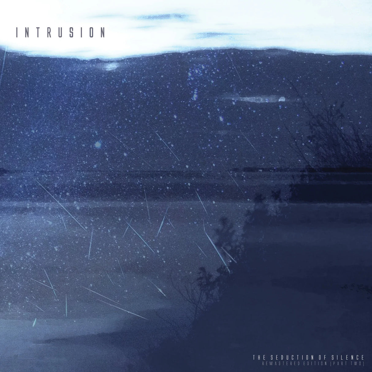 Album cover with a snowy landscape and text 'Intrusion' at the top.