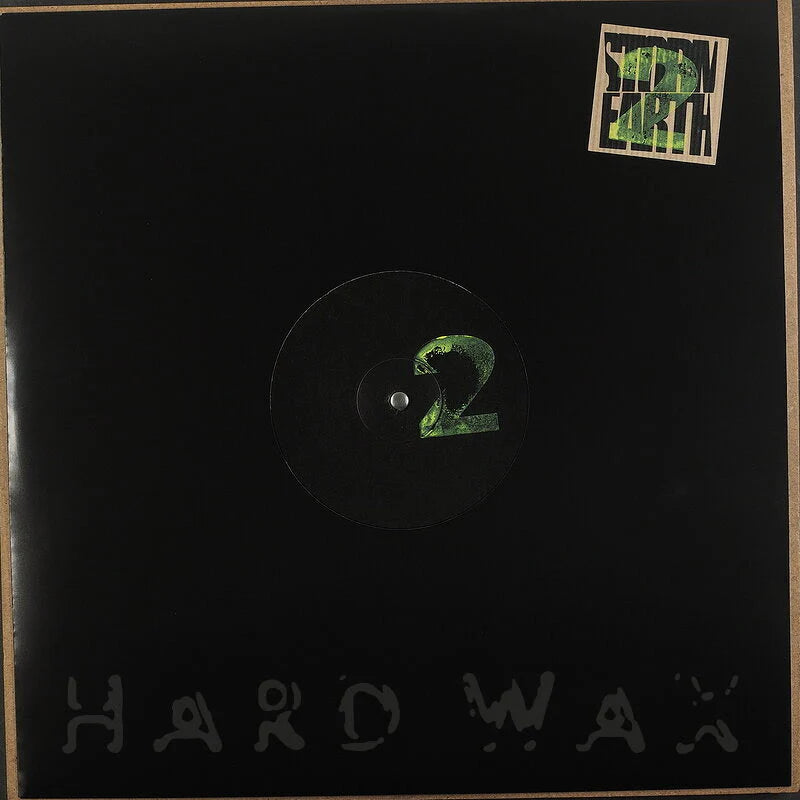 Vinyl record with 'Hard Wax' branding on a black background