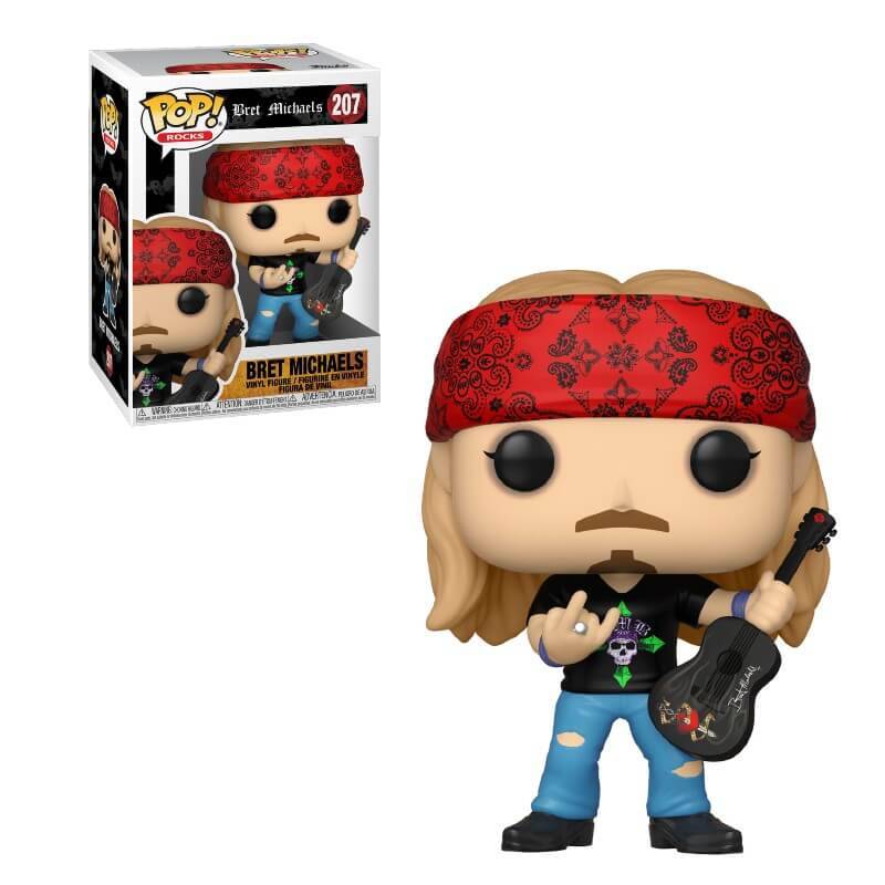 Pop! Rocks Bret Michaels Funko