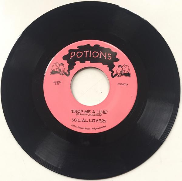 Social Lovers - Drop Me A Line 7-Inch