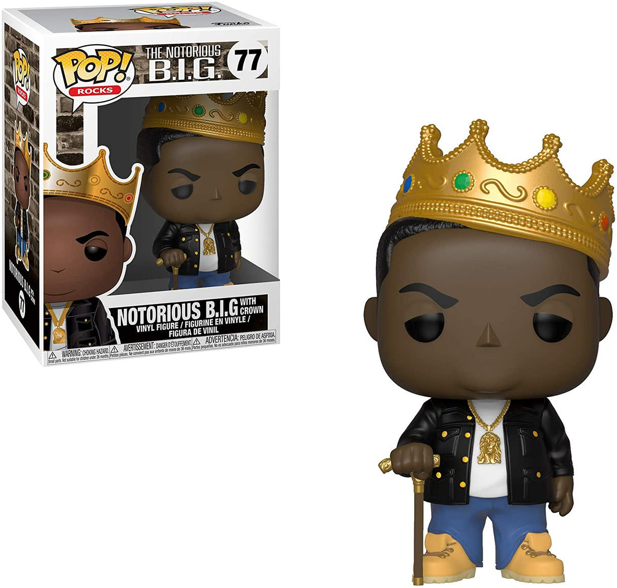 Pop! Rocks: Notorious B.I.G. Crown Funko
