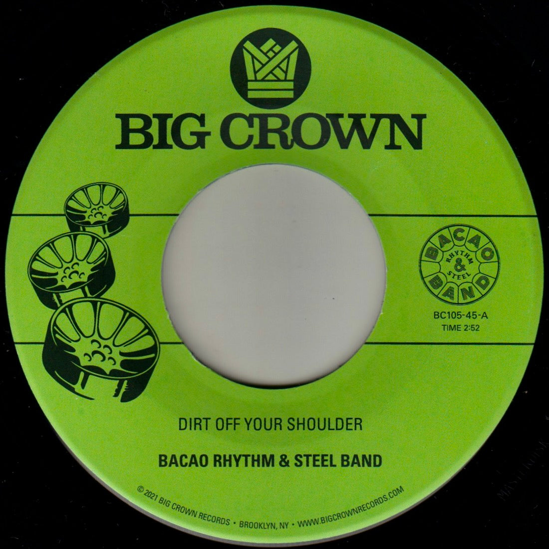Bacao Rhythm & Steel Band - Dirt Off Your Shoulder 7-Inch