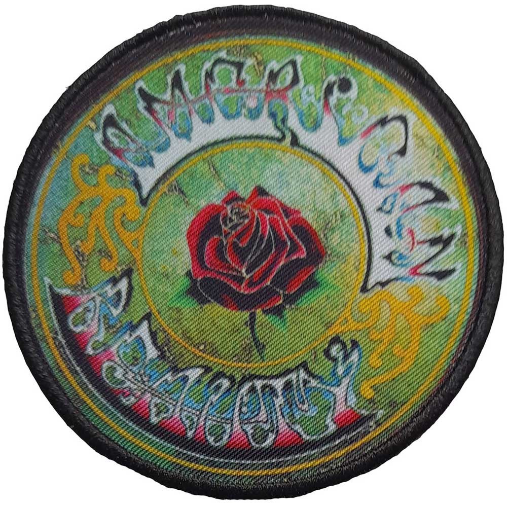 Grateful Dead Standard Patch - American Beauty Circle
